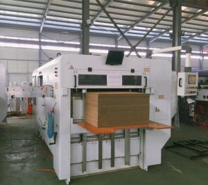 China 15KW Corrugated Box Paper Die Punching Machine With Stripping 1500×1105mm wholesale