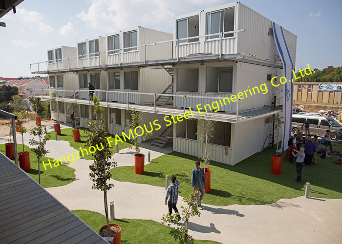 China Affordable Shipping Container Dormitory Homes Modifications Custom living Container House For Office Complex wholesale