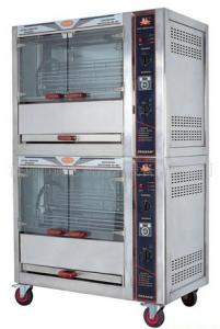 China Stainless Steel Electric Baking Ovens With Rotisserie , 1050x720x1720mm wholesale