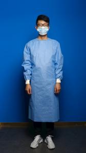 China 190cm 45g Water Resistant Disposable Isolation Gown wholesale