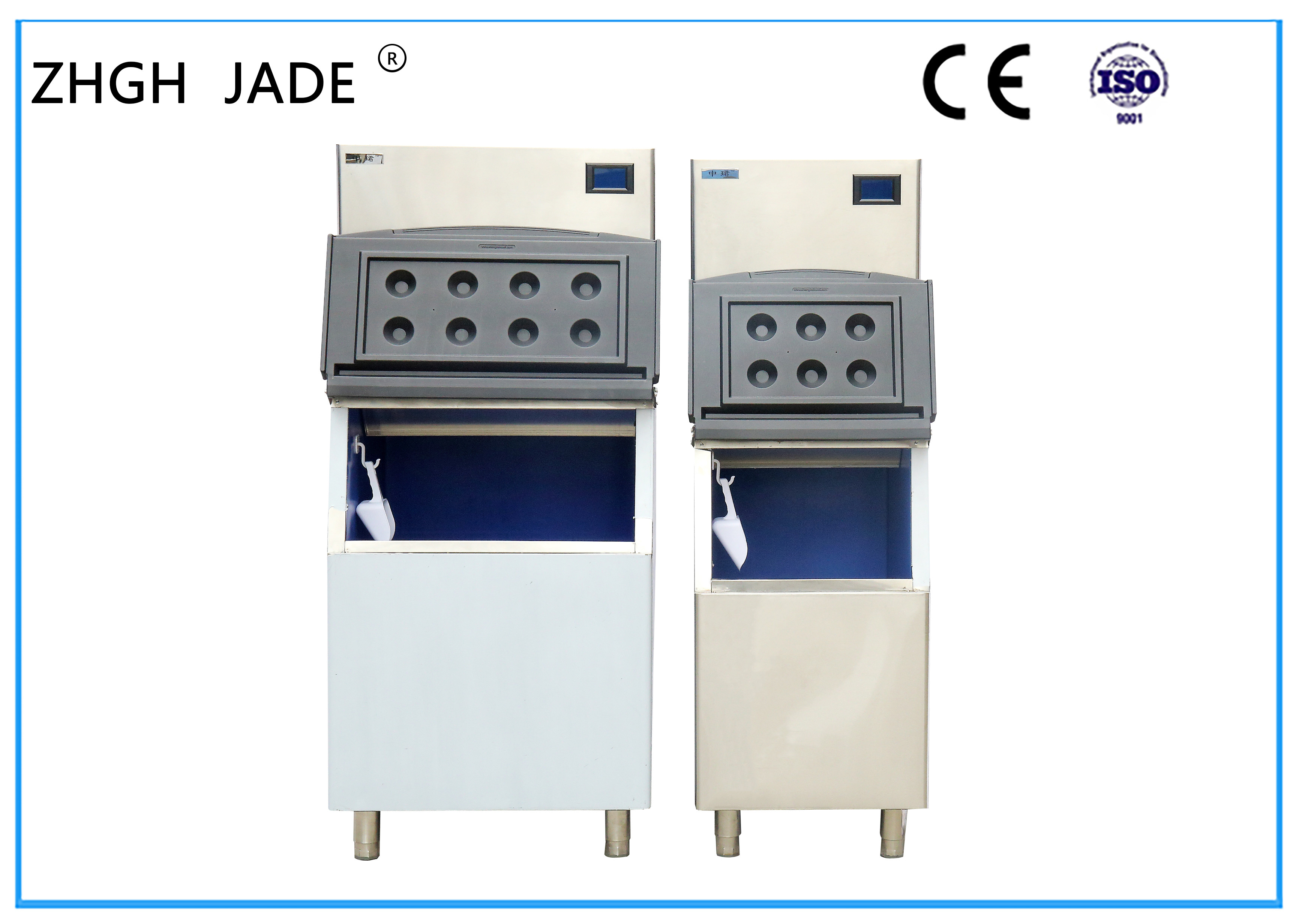 China Energy Saving Water Cooled Ice Machine 145Kg / 24H Output 10A Power Plug wholesale
