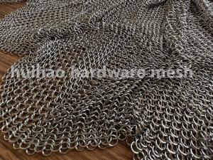 China 304 Ss Chain Mail Ring Metal Mesh Drapery For Decoration Drivider wholesale
