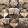 Buy cheap 23x23x8mm Coconut shell 3 Feet Natural Fibre Wallpaper from wholesalers