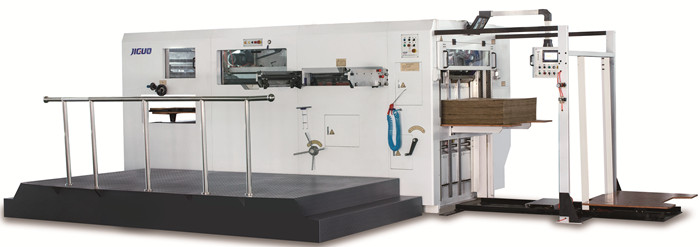 JIGUO 450×400mm Semi Automatic Die Cutting Machine Flatbed Cardboard Box
