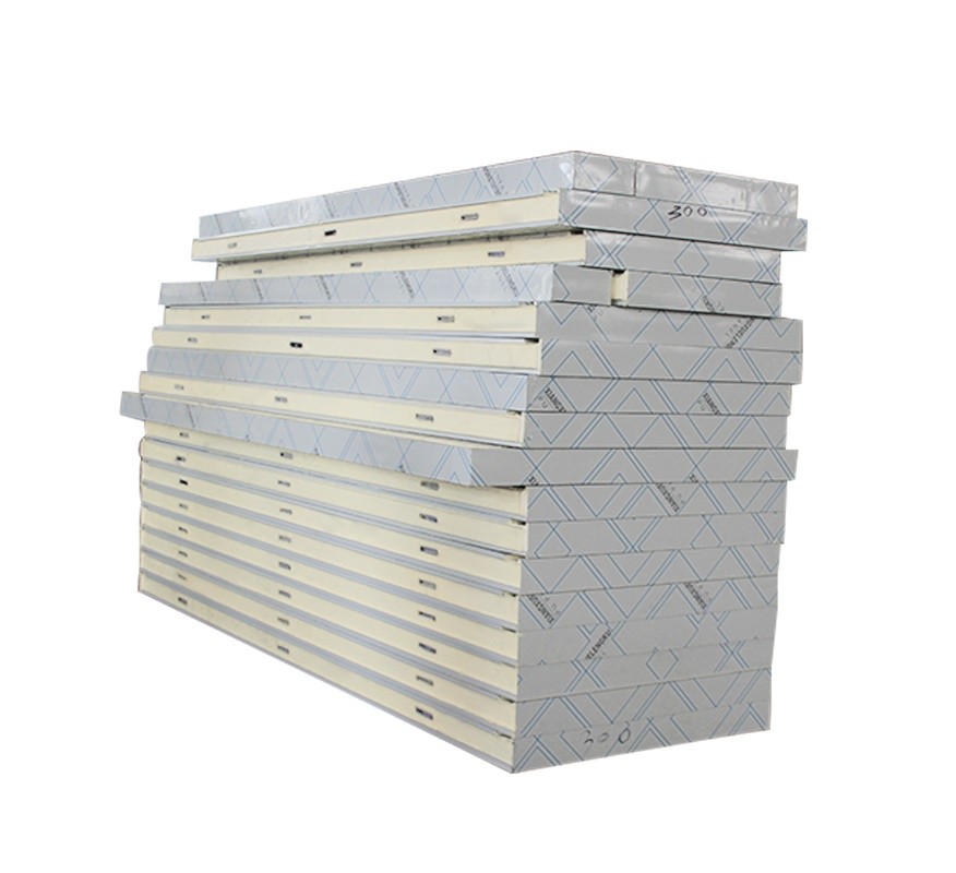 China Manufacturer Insulation Polyurethane Board Color Stone Sandwich Panel Wall For Cold Room Polyurethane Board wholesale