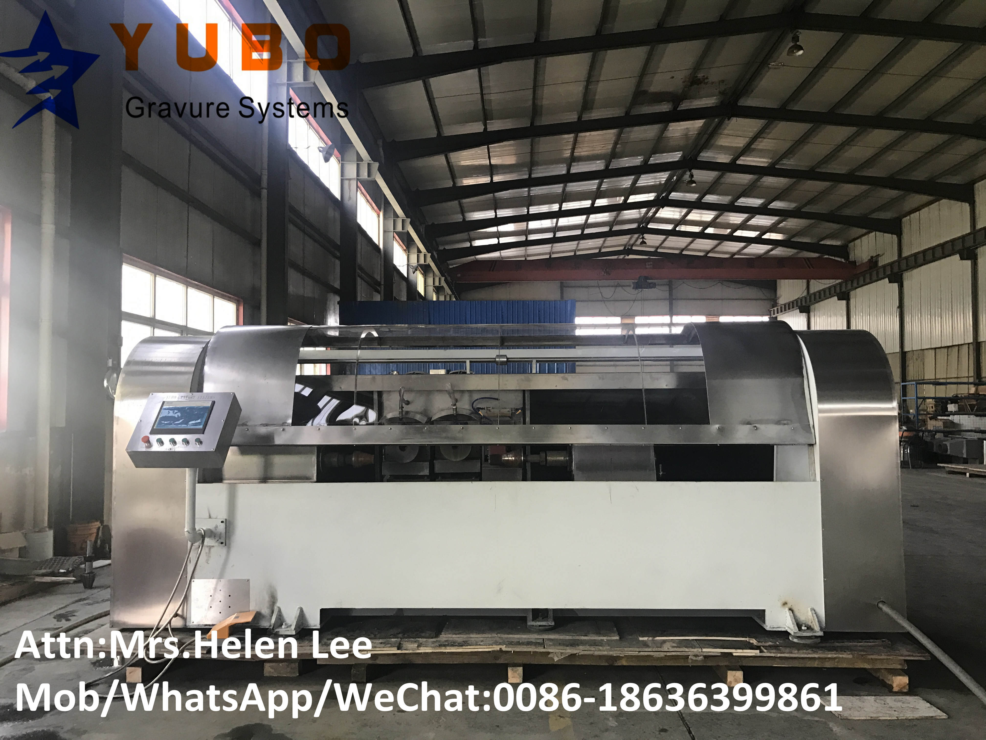 China Copper Polishing Machine gravure cylinder grinding three heads wholesale