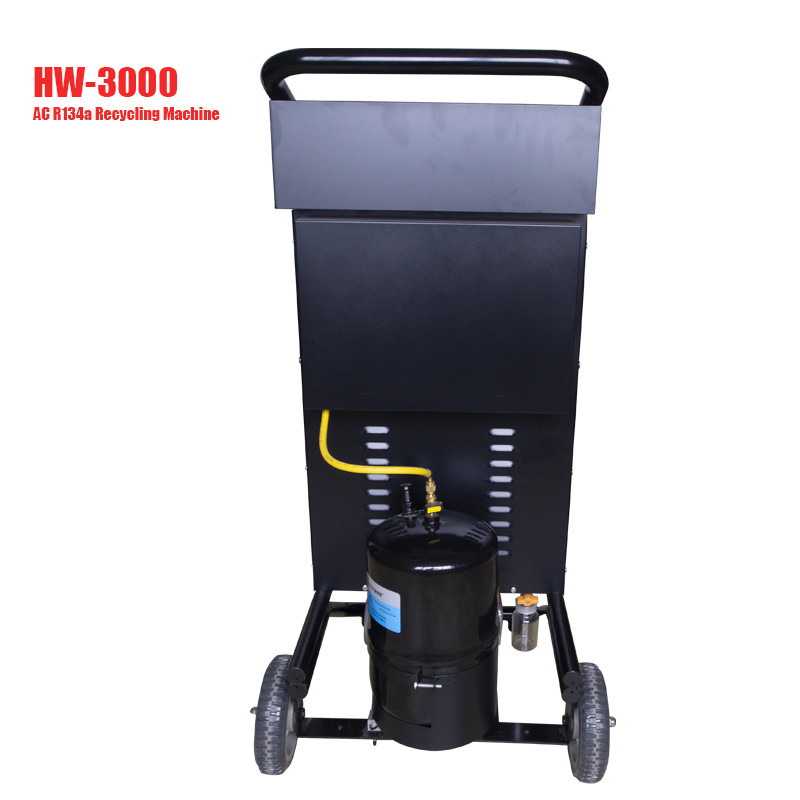 China Pressure Protection 8HP 350g/Min Portable AC Recovery Machine For Cars wholesale