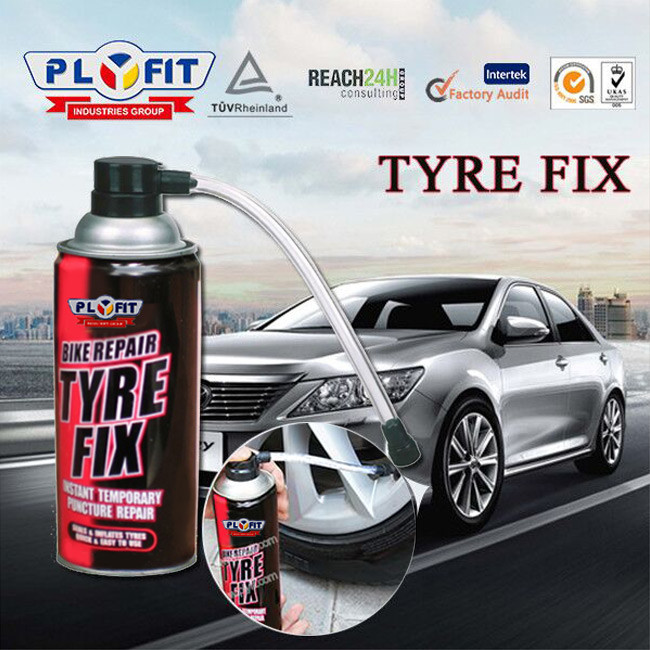 China Waterproof MSDS Emergency Tire Sealant Spray Tyre Sealer Fix wholesale