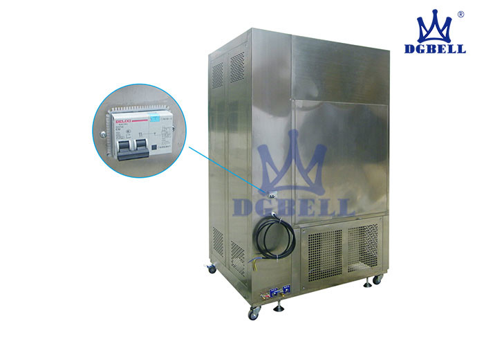 China Car Lights Water Spray Test Equipment , 100L/Min Rain Test Machine 40D Fix Direction wholesale