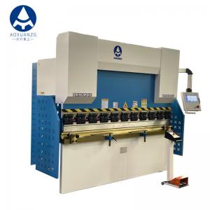 China Hydraulic CNC Automatic Sheet Folding Machine 1250KN 2500mm TP10S Iron Sheet Bender Single Phase wholesale