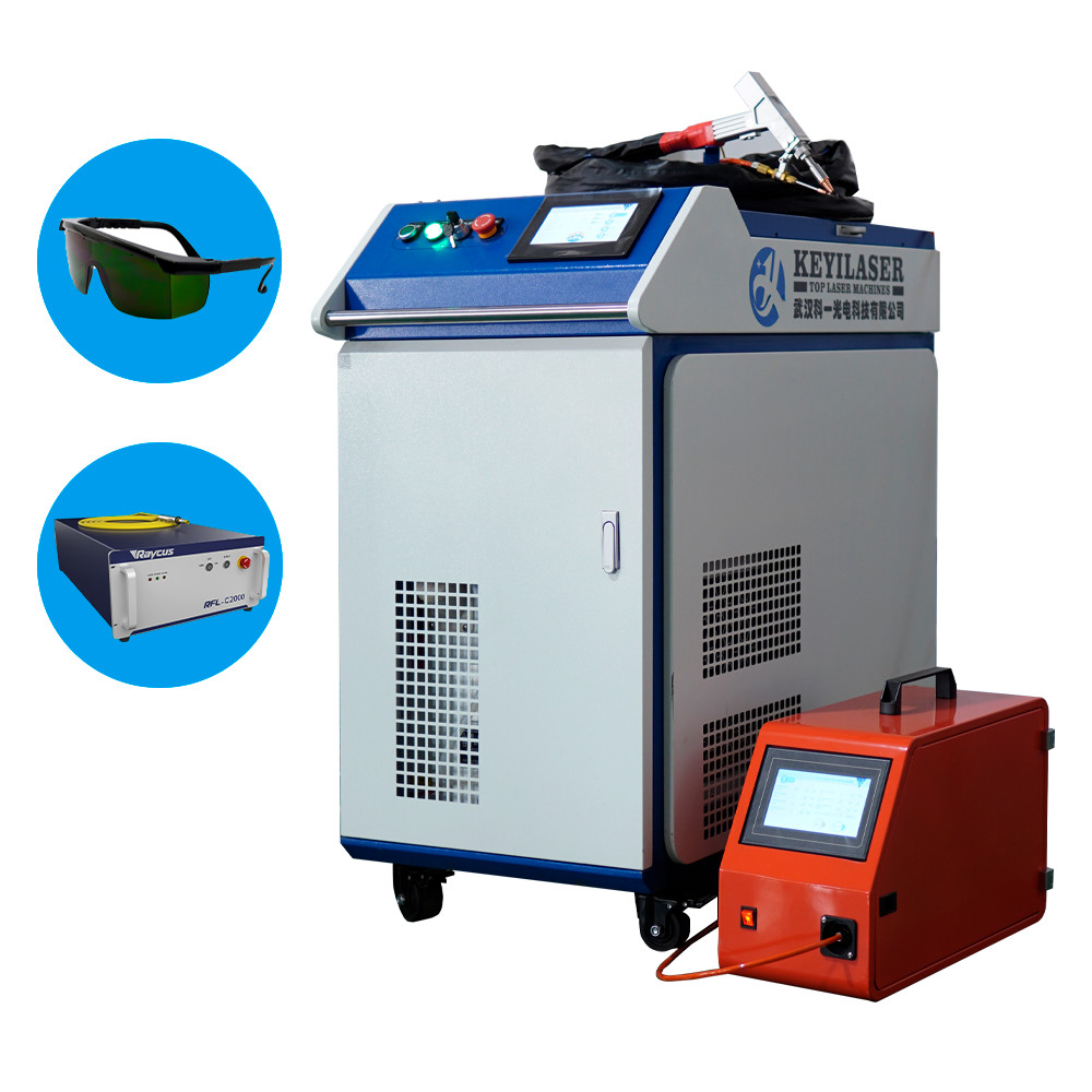 Buy cheap Handled 2000W Laser Welder For Metal Workpieces from wholesalers