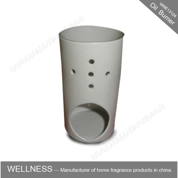 China White Scented Oil Burner Personalised Shaped For Beauty Care , Soothing Nerves wholesale