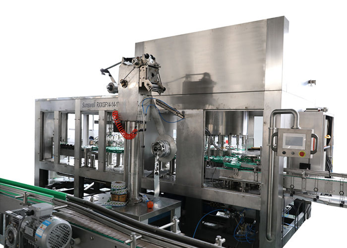 China SUS316 PE Bottled Multihead Hot Filling Machine with Surface dosing device wholesale