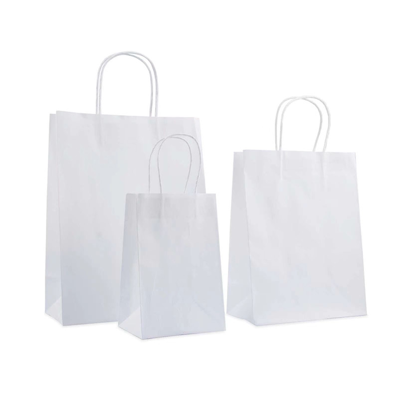 White Basics Kraft Paper Bags for applying to different Scene