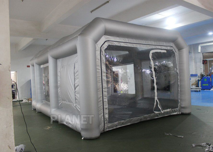 China Environmental Mini Blow Up Spray Booth For Car Cover / Automotive Paint Booth wholesale