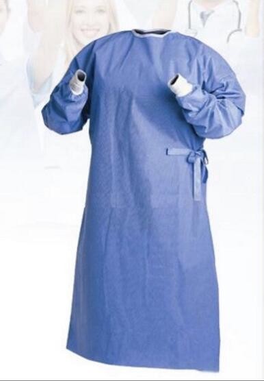 China Bluedisposable Surgical Gown , Hospital Use Non Woven Surgical Gown wholesale