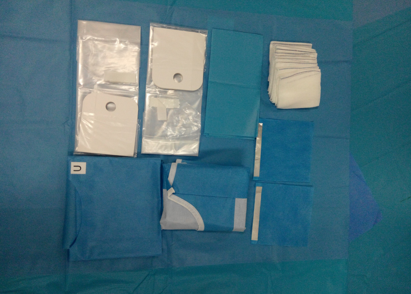 China Patient Disposable Surgical Packs Tooth Implant Dental Packing SMS Material Time Saving wholesale
