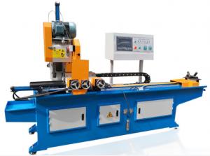 China 1120W Tube Straightening And Cutting Machine Touch Screen PLC Operation System wholesale