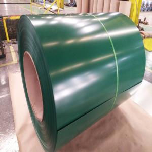 China Green Color Coated Steel Coil 0.8mm Cold Rolled 304 SS Coil Construction wholesale