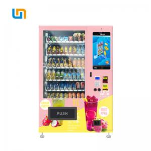 China Intelligent Credit Card Milk Drinks Orange Juice Vending Machine With Touch Screen,  Popular Touch Screen Vending,Micron wholesale