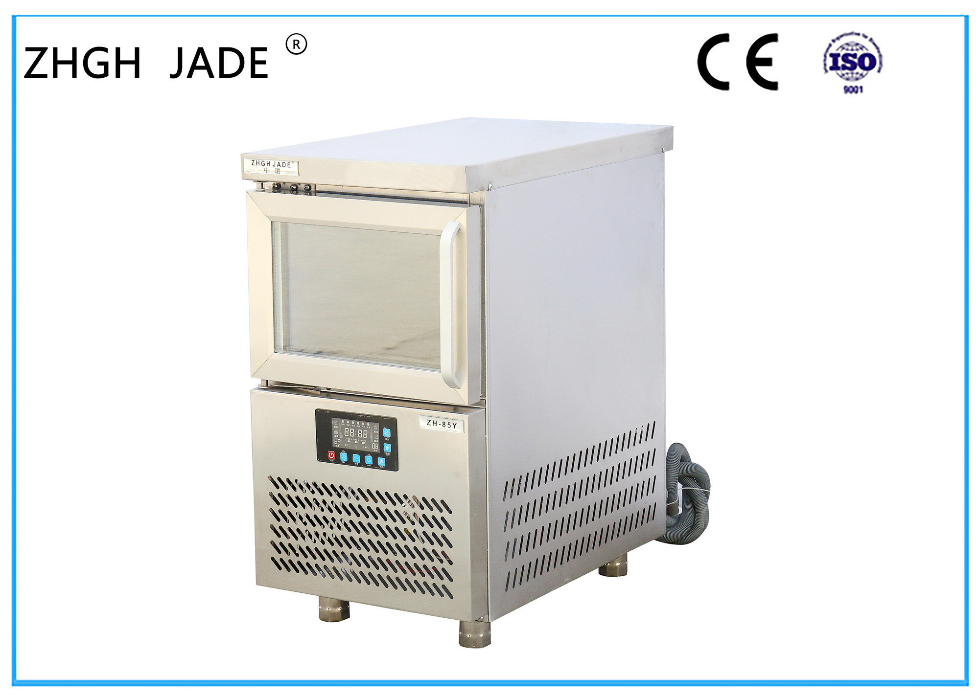 China Led Blue Light Mini Ice Maker Machine , Automatic Small Ice Making Machine wholesale
