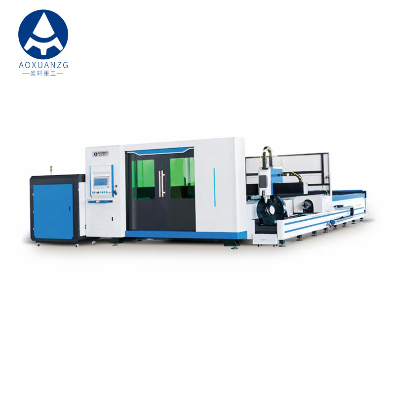 China 6000w 3000mm CNC Laser Cutting Machines 100m/Min For Metal Plate Tube wholesale