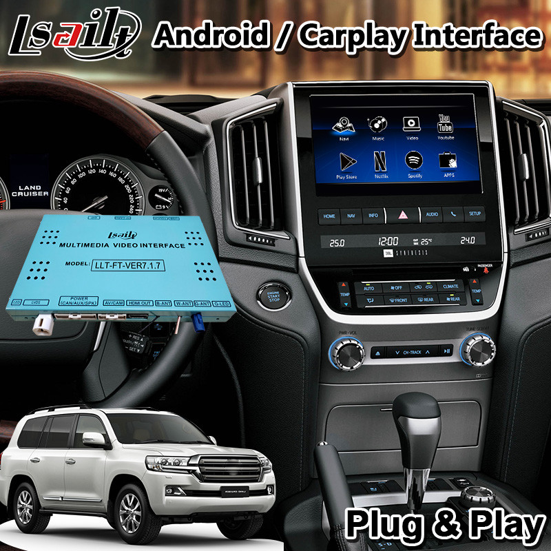 China Android Multimedia Video Interface Carplay For 2016 Toyota Land Cruiser LC200 VXR wholesale