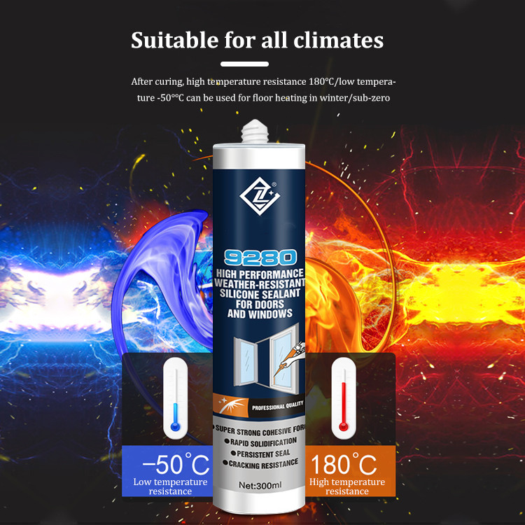 China Custom Neutral Cure Silicone Caulk Silicone Adhesive Sealant For Stainless Steel wholesale