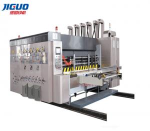 China Corrugated Box Flexo Printing Machine Slotter Cum Lead Edge Box Printing Machine wholesale