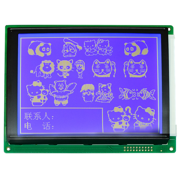 China Dot Matrix Type Graphic LCD Module COB Bonding Mode For Communication Equipment wholesale