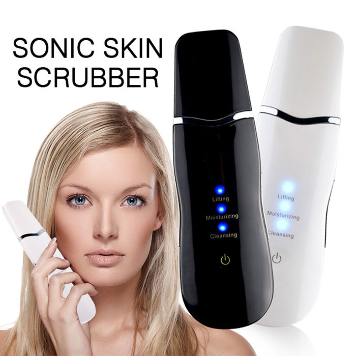 China Professional Face Cleansing Scrubber Ultrasonic Peeling Silicone Pore Cleanser wholesale
