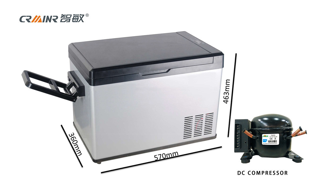 China DC Compressor Portable Car Refrigerator Cooler 40L Capacity For Picnic wholesale
