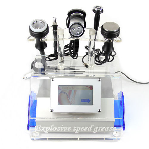 China 5 in 1 Liposuction Laser Ultrasonic Cavitation Slimming Machine with Vacuum Bipolar RF wholesale