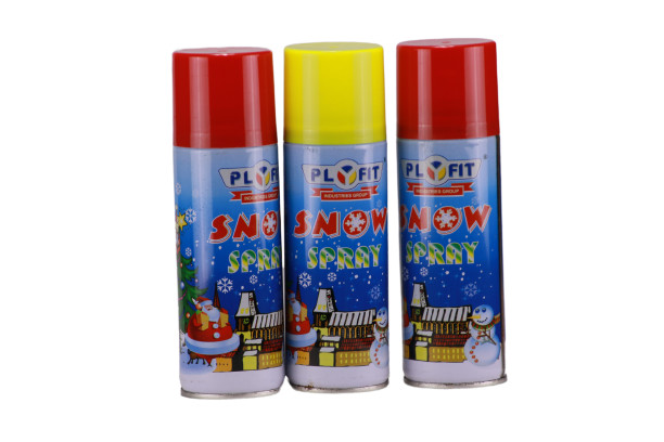 China PLYFIT Party Snow Spray 250ml Environment Protect For Christmas Festival Decoration wholesale