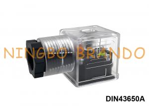 China DIN43650A Solenoid Valve Coil Connector Transparent DIN 43650 Form A wholesale