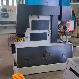 China Q35-20 CNC 20mm Hydraulic Press Shearing, Angle Punching, Square Bar And Round Bar Processing Multi-function Ironworker wholesale