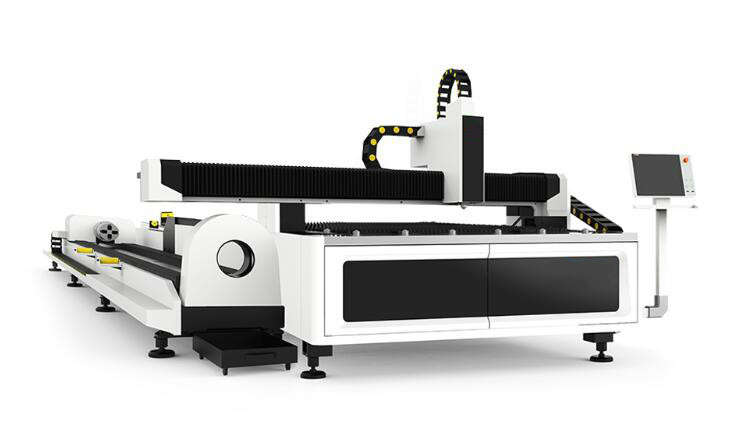 China Steel Plate Pipe Laser Cutting Machine / Automatic Laser Pipe Cutter 800m / min wholesale