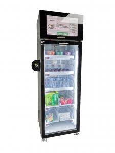 China WIFI Smart Fridge Milk Vending Machine Creadit Card Payment System wholesale