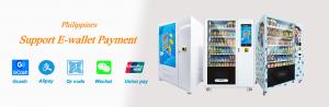 China Operated 24 Hours Conveyor Vending Machine With Cashless Payment Systems wholesale