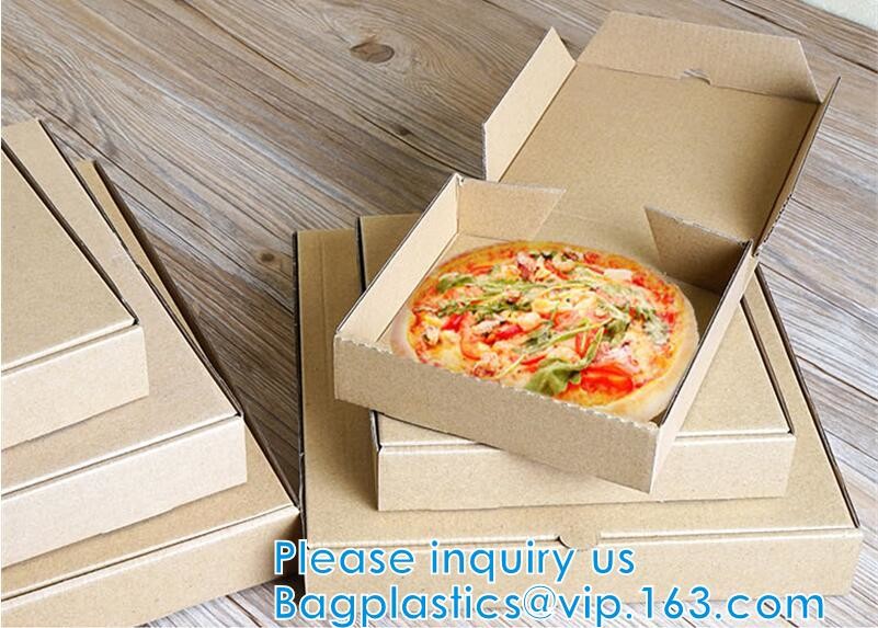 China 7inch 9inch 10inch 12inch 16inch Handle Pizza Box Custom Printing For Take-Out CORRUGATED BOARD wholesale