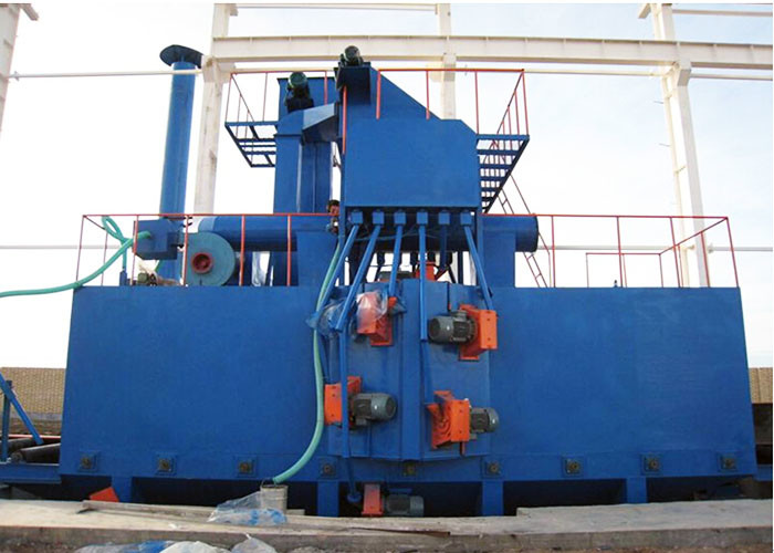 China Metal Shot H Beam Production Line Blasting Cleaning For Steel Profile 800X1600mm wholesale