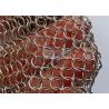 Buy cheap Welding Stainless Steel Chain Mail Wire Mesh 0.8x7mm Used For Room Divider from wholesalers