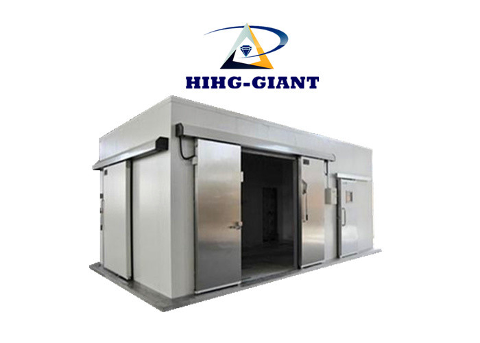China Small Size Prefabricated Cold  Storage Room For Block Ice , Cube And Tube Ice wholesale