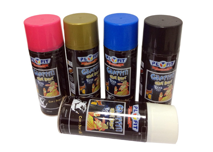 China Fluorescent Colorful Graffiti Spray Paint 100% Acrylic Resin For Festive Occasions wholesale