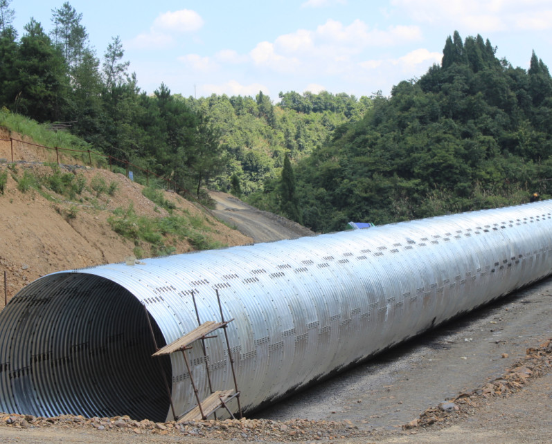 China Assembled corrugated steel pipe wholesale