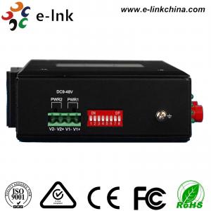 China Hardened 4Ch Industrial Fiber Media Converter RS232/RS422/RS485 With 2 SFP Fiber Port wholesale