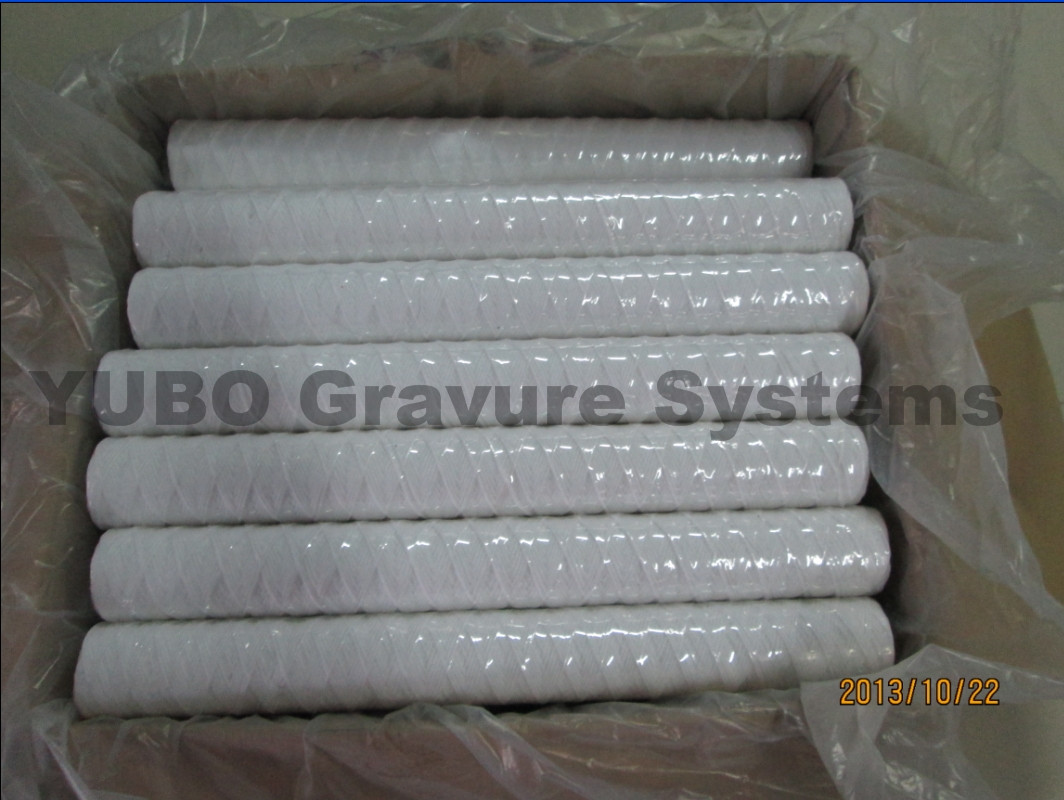 China Wire wound steel filter used for gravure cylinder copper plating wholesale
