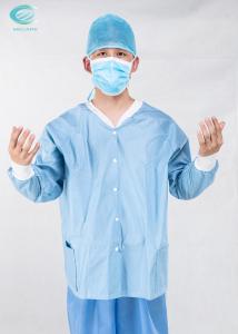 China Non Woven Disposable Patient Gown Hospital Cloth Scrub Suits Nurse Uniform wholesale