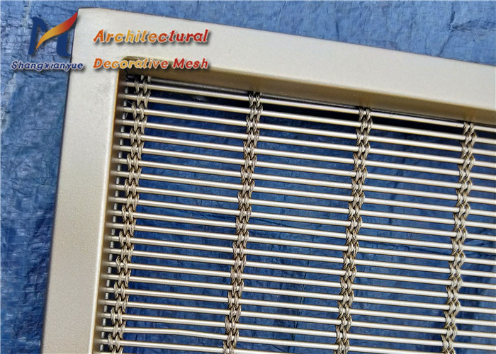 China 436 Cladding Stainless Steel Cable Mesh 36mm Facade Dividers wholesale