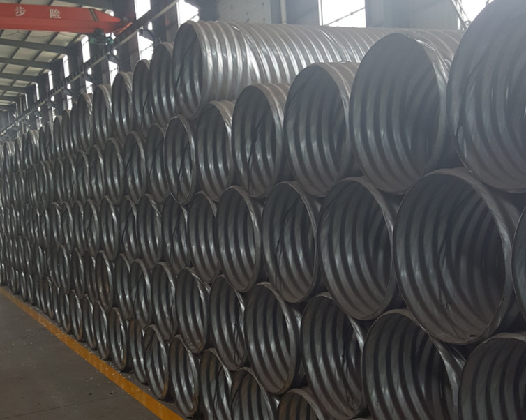 China Rolled corrugated steel pipe wholesale